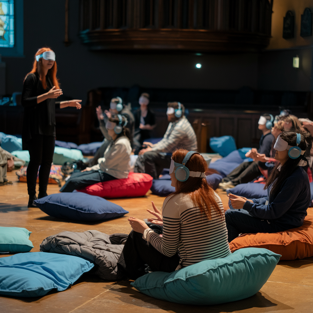 Calming sound experience