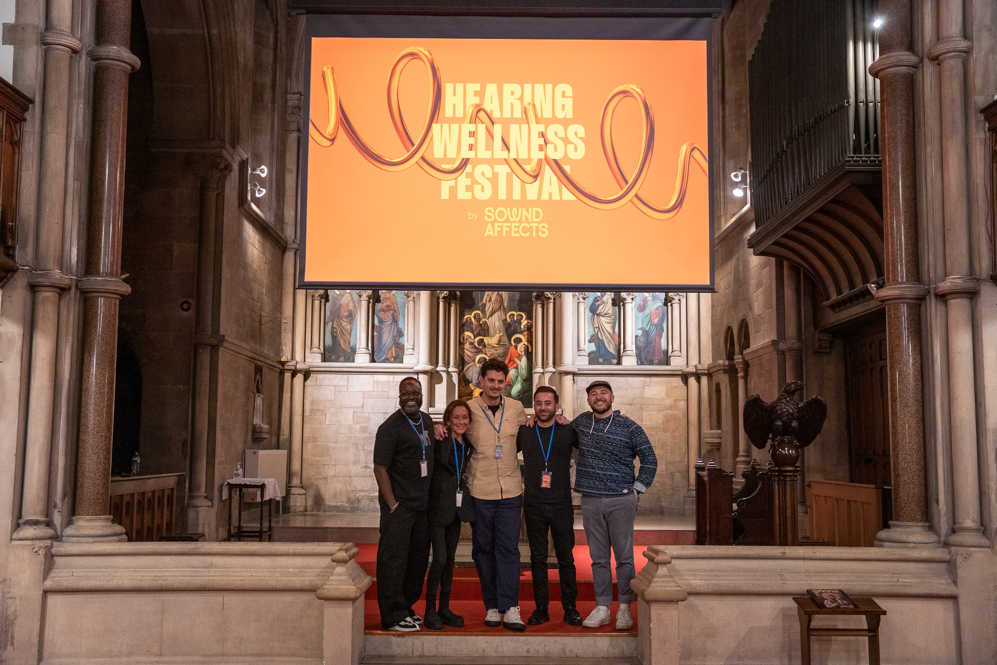 The Sownd Affects team at the Hearing Wellness Festival