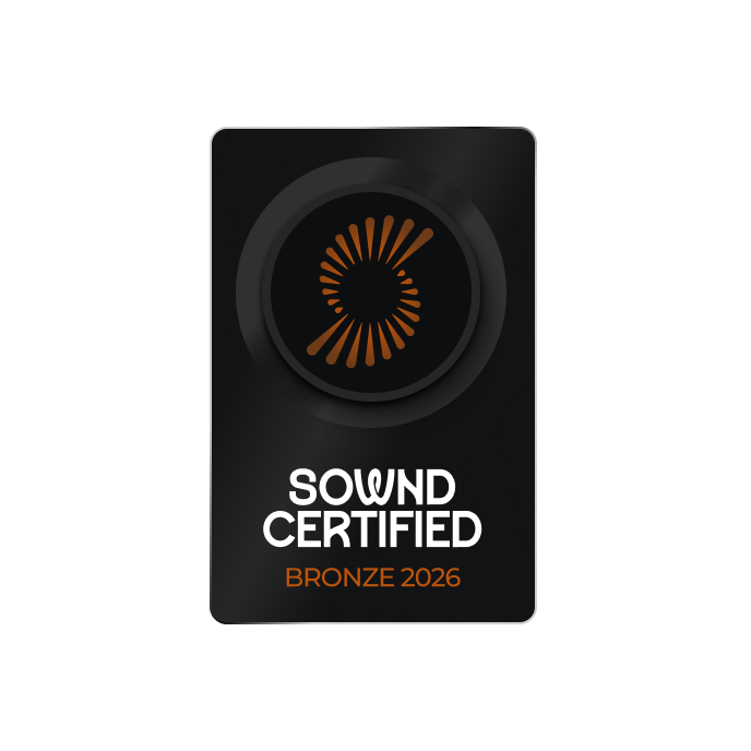 Sample certification plaque